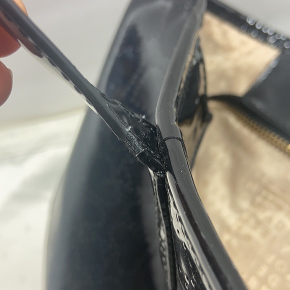 Authentic kate spade Harmony Metro Patent Leather Perferated Purse Tote- SALE! - Picture 12 of 15